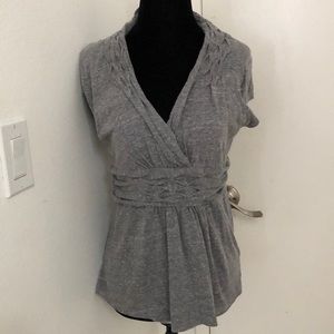Anthropologie cotton knit top